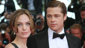 Angelina Jolie against Brad Pitt