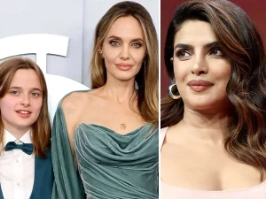 Priyanka congratulate angelina's daughter