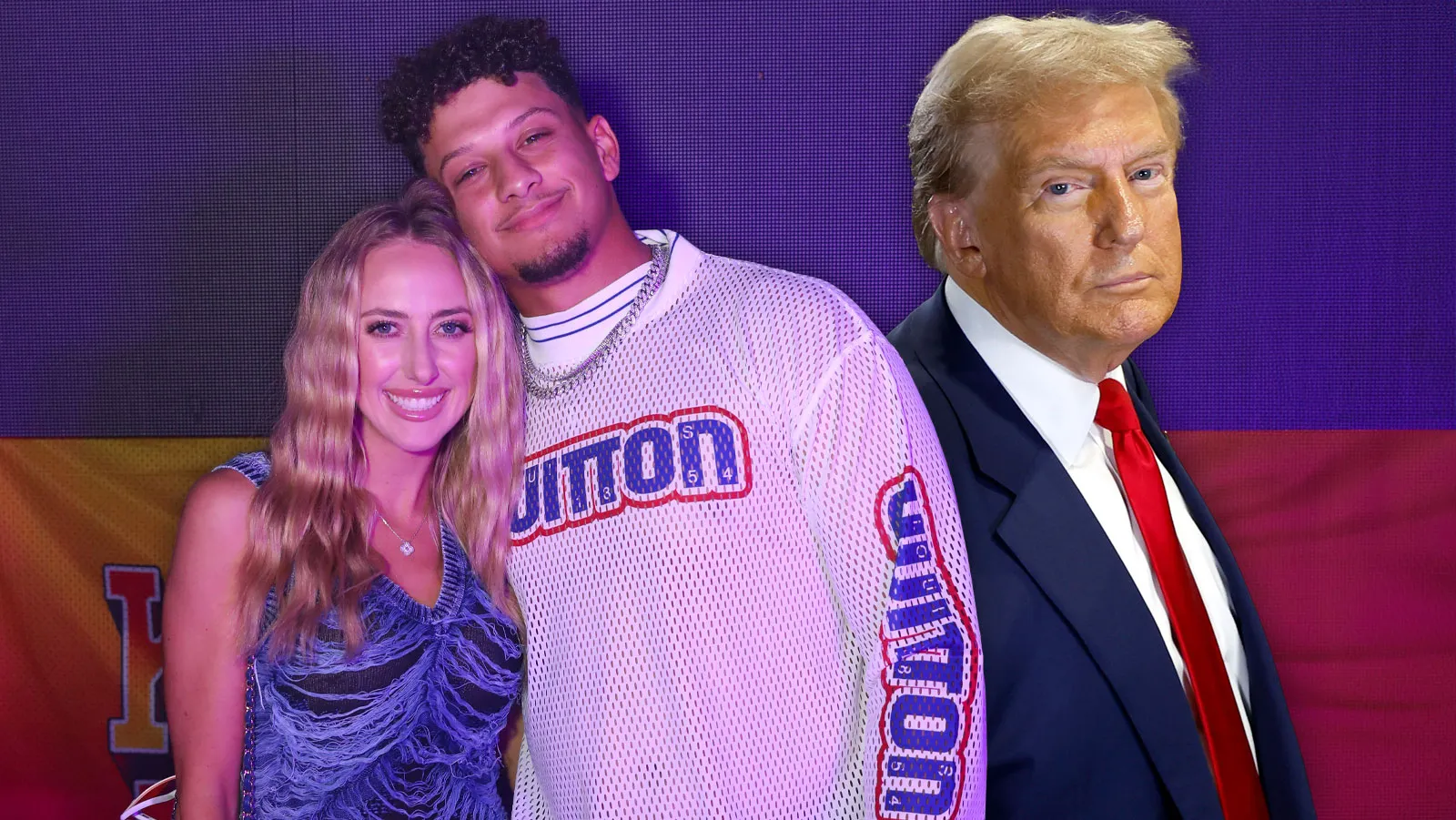 “Following Trump’s approving remarks about Brittany Mahomes, Patrick Mahomes has decided not to support a presidential candidate”.