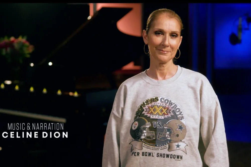 Céline Dion teams up with 'Sunday Night Football' in new video