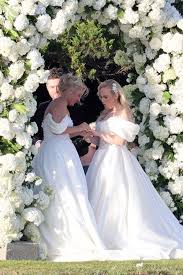 Ramona Agruma and Rebel Wilson wedding