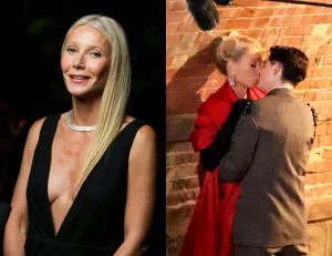 brad-falchuk-gwyneth-paltrow-timothee-chalamet-kiss