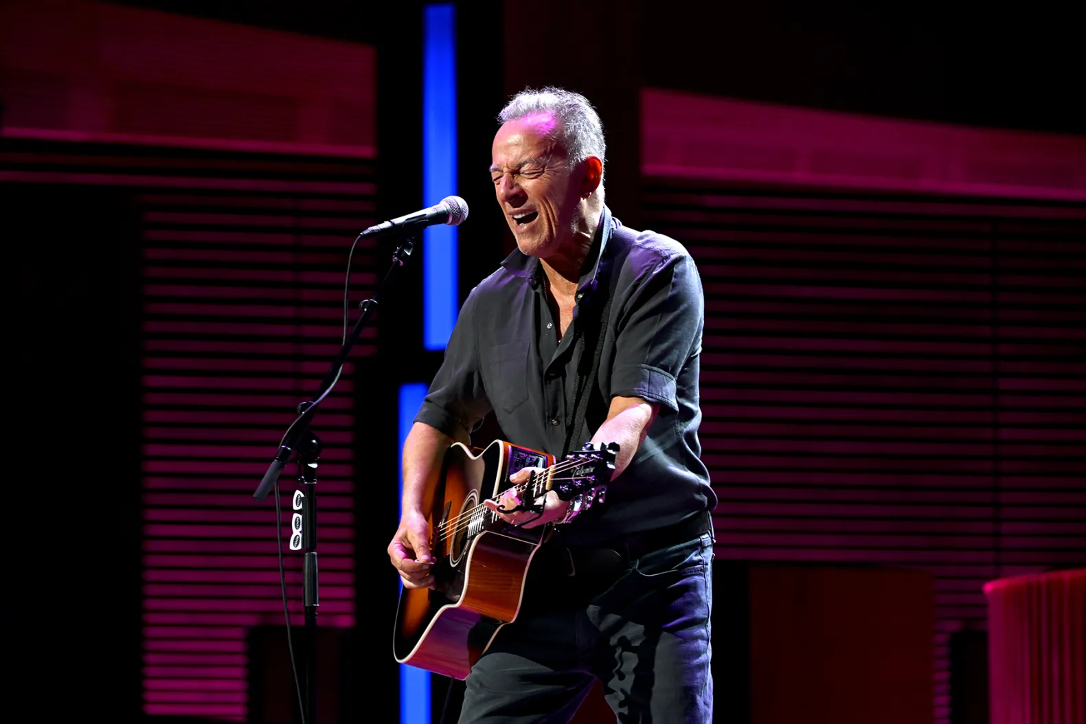 Bruce Springsteen Delivers Dirty Jokes and a Prayer for America at Stand Up for Heroes Event