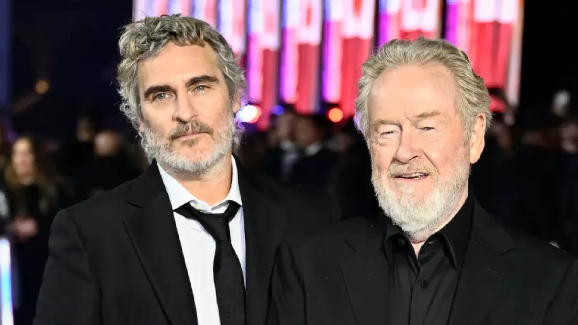 Ridley Scott, the director, remembers persuading Joaquin Phoenix to remain in Gladiator.